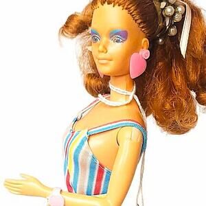 Vintage 1986 Barbie and the Rockers "DIVA" Doll #2427 Crazy Eye Shadow